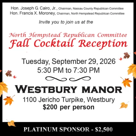 North Hempstead Fall Cocktail Reception – Platinum Sponsor